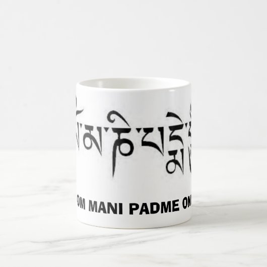 Mug Magique L'OM Mani Padme OM (Centre)