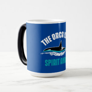 Mug Magique L'Orca est mon animal d'esprit