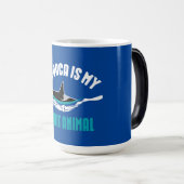 Mug Magique L'Orca est mon animal d'esprit (Devant droit)