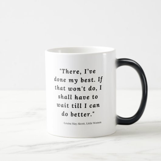 Mug Magique Louisa May Alcott, Petite Citation #6 (Droite)