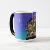 Mug Magique Loup et Lune (Devant gauche)