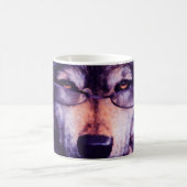 Mug Magique Loup pourpre solitaire (Centre)