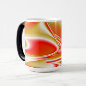 Mug Magique Love and Gold Abstrait 3D Rainbowart (Devant gauche)