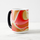 Mug Magique Love and Gold Abstrait 3D Rainbowart (Devant gauche)