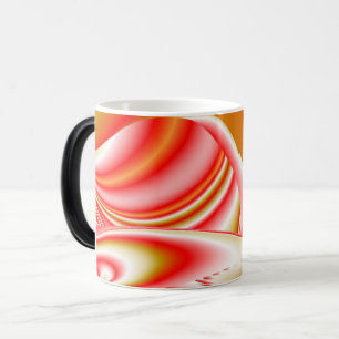 Mug Magique Love and Gold Abstrait 3D Rainbowart