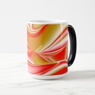 Mug Magique Love and Gold Abstrait 3D Rainbowart