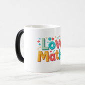 Mug Magique  Love maths - fun typography  (Devant gauche)