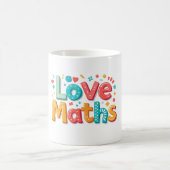 Mug Magique  Love maths - fun typography  (Centre)