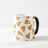 Mug Magique Love Pizza (Devant droit)