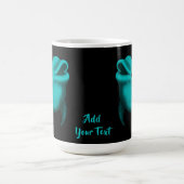 Mug Magique Lucky Dolphin - Ajouter votre texte (Centre)
