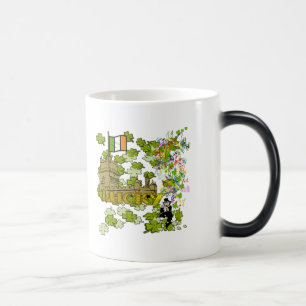 Mug Magique Lucky Leprechaun et son château irlandais