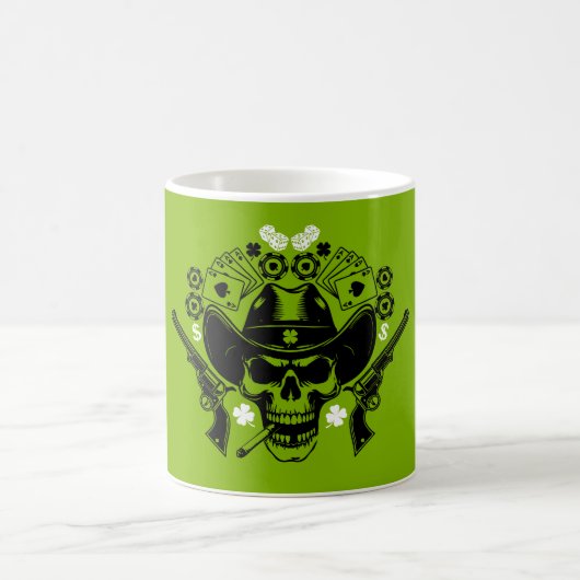 Mug Magique Lucky Poker Skull (Centre)