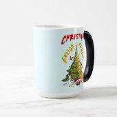 Mug Magique Lumière de Noël (Devant droit)