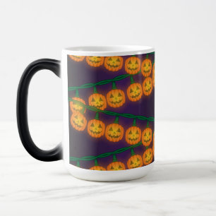 Mug Magique Lumières de Citrouille