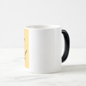 Mug Magique lune de chat (Devant droit)