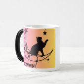 Mug Magique lune de chat (Devant gauche)