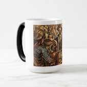 Mug Magique Lune faisant blanc éclair Whiskey Liqueur (Devant gauche)