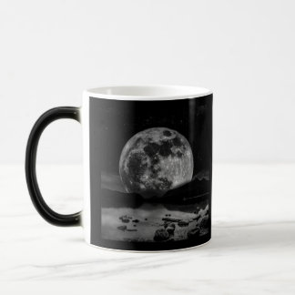 Mug Magique Lune pleine N&B