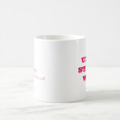 Mug Magique L'UNITÉ COMMENCE AVEC VOUS (feu jaune à orange) & (Centre)