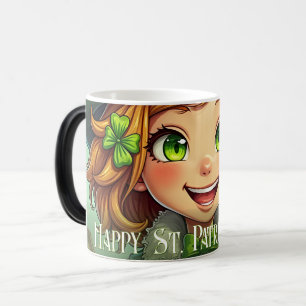 Mug Magique Lutin joyeux - Saint-Patrick Chanceux Char