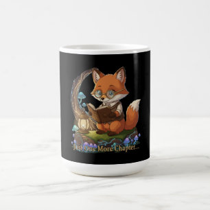 Mug Magique Lutin renard amoureux des livres "Juste un chapitr