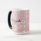 Mug Magique Luxe modern romantinc girl (Devant gauche)