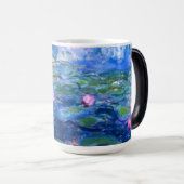 Mug Magique Lys d'eau rose Monet (Devant droit)