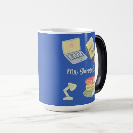 Mug Magique M. Gonzalez Enseignant (Devant droit)