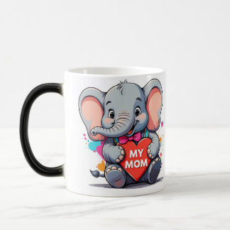 Mug Magique ma mère - l'art des éléphants