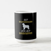 Mug Magique Ma terre-neuve a mangé mes devoirs | Citations de (Centre)