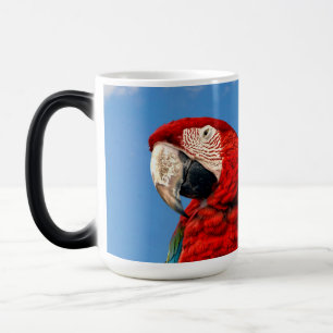 Mug Magique Macaw bleu et jaune et macaw Scarlet