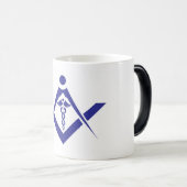 Mug Magique Maçon Médicale (Devant droit)