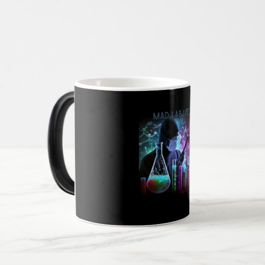 Mug Magique Mad Lab Life (Devant gauche)