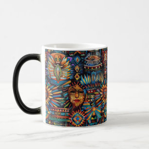 Mug Magique Magi captivant "Tapisserie pré-colombienne"