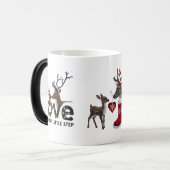 Mug Magique Magic Reindeer Knitted Boot "Love in Every Little  (Devant gauche)