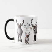 Mug Magique Magic Silhouette Reindeer (Gauche)
