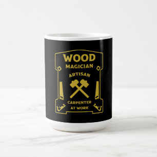 Mug Magique Magicien du bois