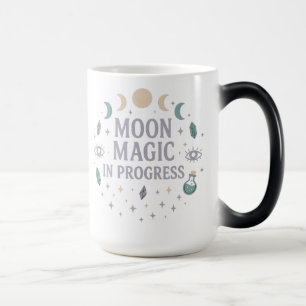 Mug Magique Magie Lunaire En Cours Décor De Sorcière Céleste B