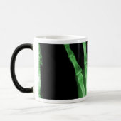 Mug Magique Main verte de squelette de rayon X (Gauche)