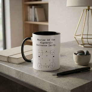 Mug Magique Maître de l'univers algébrique Quotidien des gén