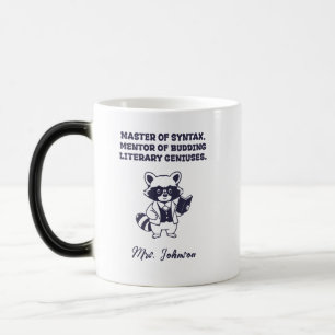 Mug Magique Maître de syntaxe Mentor de jeunes génies littérai