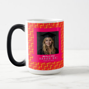 Mug Magique Maîtres d'impression zigzag colorés Grad