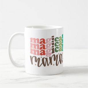 Mug Magique Mama Retro Jours fériés Super de Noël