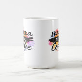 Mug Magique maman a besoin de café (Centre)