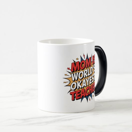 Mug Magique Maman Power (Devant droit)