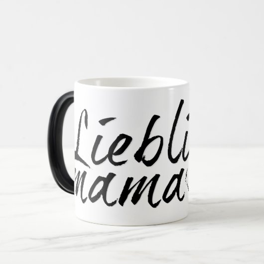 Mug Magique Maman préférée (Devant gauche)