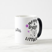 Mug Magique Maman's & papa's Little Girl (Devant droit)