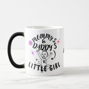 Mug Magique Maman's & papa's Little Girl