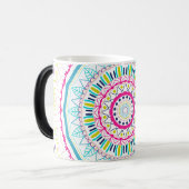 Mug Magique mandala coloré (Devant gauche)
