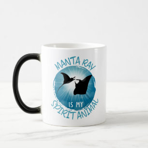 Mug Magique Manta Ray est mon esprit animal